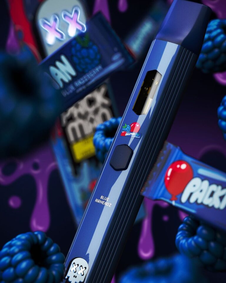 packman disposable bluea airheadz