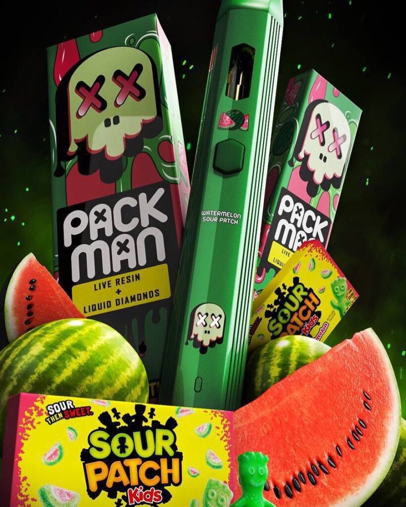 packman disposable watermelon sour patch